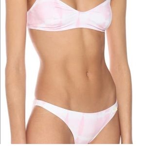 Solid and Striped Bikini Set